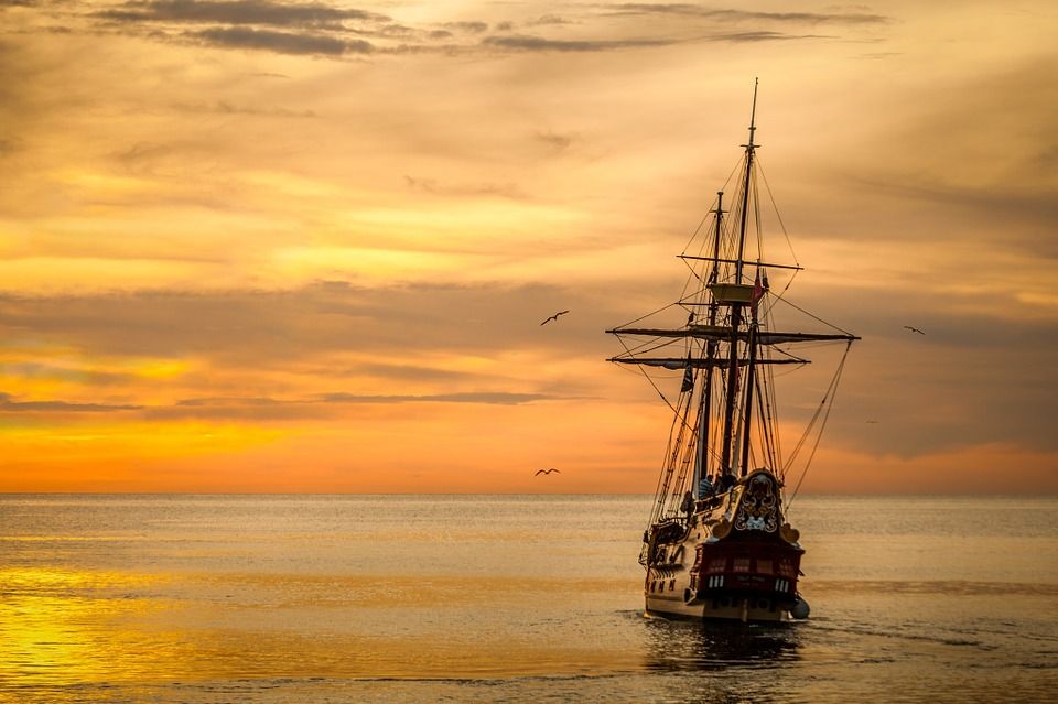 Segelschiff des Schiffstypen Klipper