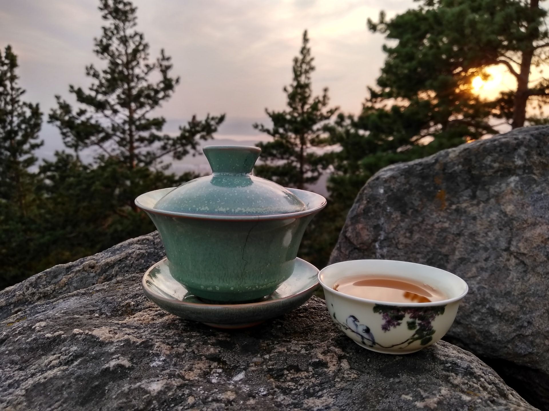 Traditioneller chinesischer Gaiwan