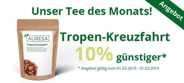 Tee des Monats - Tropen-Kreuzfahrt