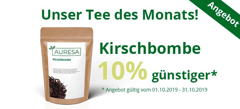 Unser Tee des Monats: Kirschbombe