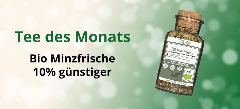 Tee des Monats Bio Minzfrische