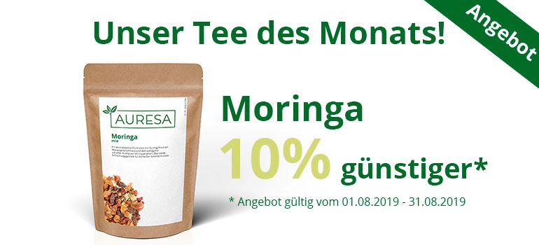 Unser Tee des Monats: Moringa